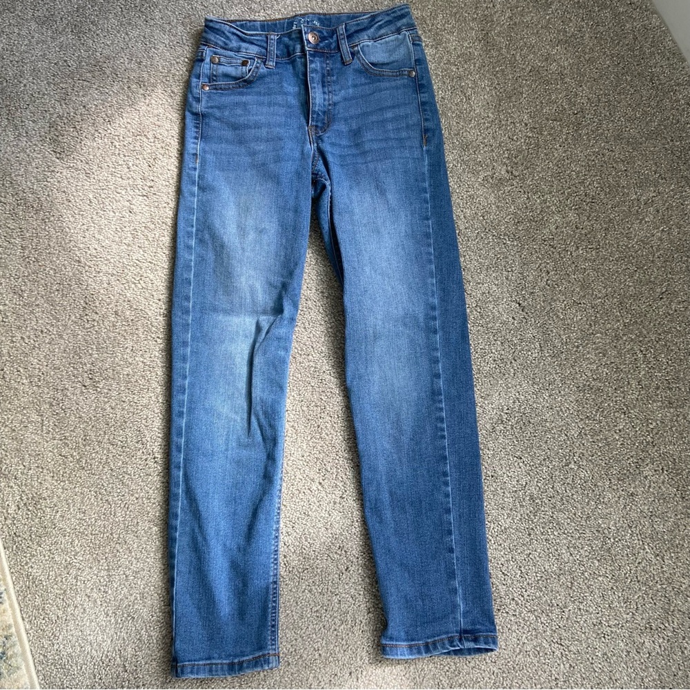 girls art class skinny boyfriend jeans - size 10